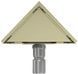 Трап для душу Mexen Flat 20x20 gold кутовий MEX-1510320