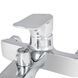 Змішувач для ванни Lidz Wieza 006 (з душовим гарнітуром) (k35) LDWIE006CRM45410 Chrome, Хром