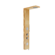 Душевая панель Corsan Balti 2.0 bamboo хром с термостатом B001TCH, Дуб