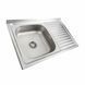 Кухонная мойка из нержавеющей стали Valeso декор 8050 L (0,7/160 мм), Decor