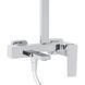 Душова система Qtap Gemini 51103KNC, Хром