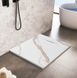 Душовий піддон Rea Bazalt 90x90 carrara white REA-K7002, Мармур