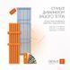 Радіатор з полицями Ideale Zeta 12 10/1800/460 антрацит, Антрацит