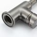 Смеситель для кухни с гибким изливом Frap F4044-9, Графитовый хром