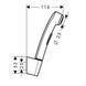 Бидетта Hansgrohe Brushed Bronze 96907140