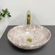 Умывальник (раковина) VBI PARMA GREY STONE накладной, Каппучино