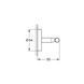 Гачок для ванної кімнати Grohe QuickFix Start Cosmopolitan 41168000, Хром