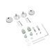 Комплект 4 в 1: Инсталляция GROHE Rapid SL 3 в 1 3884966Q + Унитаз безободочный Kroner Eifel WHI523629 RIMLESS с сиденьем Slim Duroplast / Soft-close / Quick relase KE523629WHIR (38849