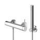 Смеситель для душа Kohlman Axel chrome настенный KPL-QW120A, Хром