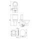 Унитаз-компакт ZIP Cersanit Zip 785 SimpleOn 021 3/5 л с сиденьем duraplast Slim Soft Close K121-015