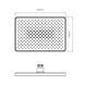 Верхний душ Qtap Hlavova 280x190 мм прямоугольный QTHLA107CRM45946 Chrome, Хром