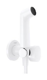 Набір гігієнічного душу (запірний вентиль) Hansgrohe S EcoSmart+ на змішану воду MattWhite 29232700