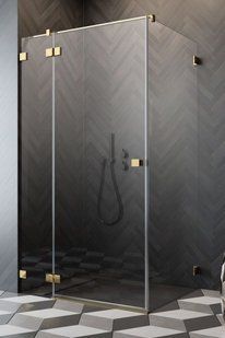 Душова кабіна Radaway Essenza Pro Gold KDJ 80Lx70x200 10097080-09-01L+10098070-01-01