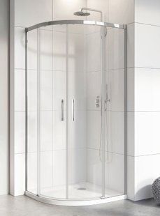 Душова кабіна Radaway Idea PDD 80x80x200 скло прозоре 387139-01-01 + 387141-01-01