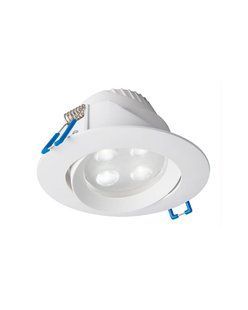 Точковий світильник Nowodvorski 8988 Eol LED 1x5W 3000K 350Lm IP44 Wh