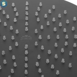 Душова система прихованого монтажу Paffoni Compact Box з термостатом на 2 споживача з верхнім душем &Oslash;225 мм black matt KITCPT018NO, Черный матовый