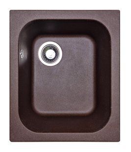 Кухонная мойка Adamant Compacta 430x500x200 коричневый 258223, Цемент матовый