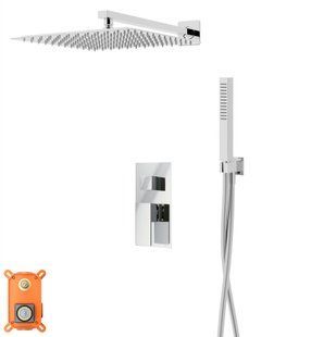 Душевая система Corsan Ango 30 хром + BOX скрытого монтажа ZA30MCH, Хром