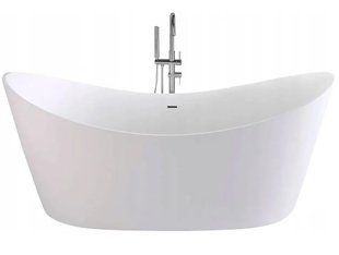 Ванна акриловая отдельностоящая Rea Ferrano 170x80 white REA-W0106, Белый