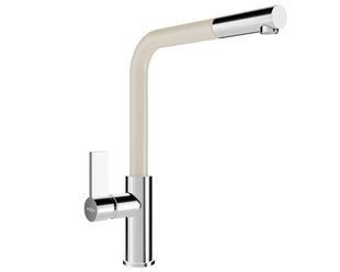 Смеситель для кухни Mexen Flora beige хром бежевый MEX-670401-09, Бежевый
