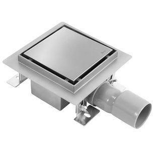 Трап для душа Rea Neo 12x12 nickel brushed REA-G6206