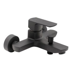 Змішувач для ванни Qtap Lipno 3023101DCB, Черный матовый