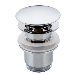 Донный клапан Frap F60, автомат, 1 1/4", хром, Хром