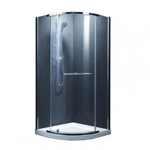 Душова кабіна Devit Comfort FEN1123 1/4 кола 90х90 см, Хром, прозорий, хром
