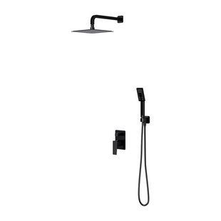 Душова система прихованого монтажу Omnires Parma black mat SYSPM10BL, Черный матовый