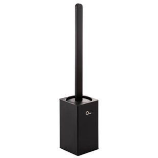 Йоржик для унітаза Qtap Liberty BLM 1157-2, Черный матовый