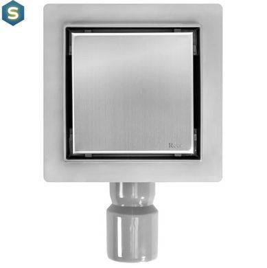 Трап для душа Rea Neo 12x12 nickel brushed REA-G6206