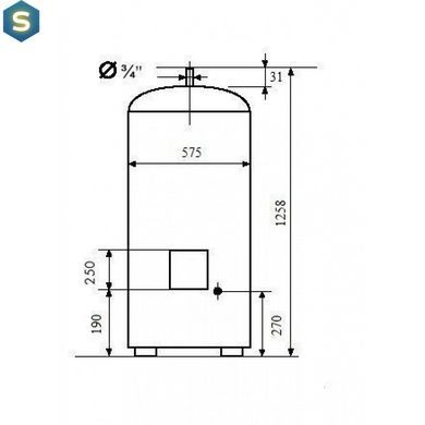 Бойлер Atlantic Steatite Floor Standing VSRS 200L 882101