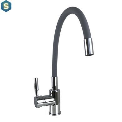 Смеситель для кухни Globus Lux Lazer GLLR-203SG, Графит