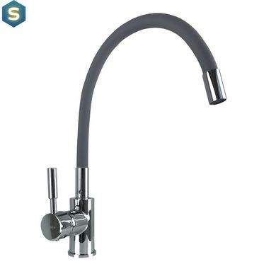 Смеситель для кухни Globus Lux Lazer GLLR-203SG, Графит