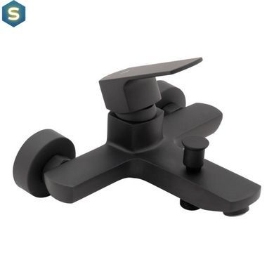 Змішувач для ванни Qtap Lipno 3023101DCB, Черный матовый