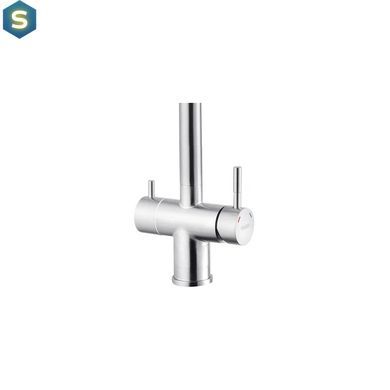 Змішувач для кухні з підключенням до фільтра Kroner KRP Edelstahl Klassisch - ESG03815WHI CV027935, Нержавіюча сталь