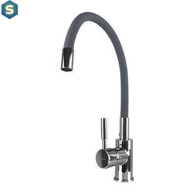 Смеситель для кухни Globus Lux Lazer GLLR-203SG, Графит