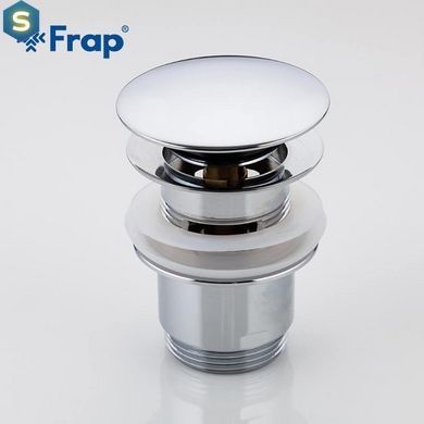 Донний клапан Frap F60, автомат, 1 1/4", хром, Хром