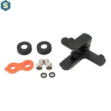 Змішувач для ванни Qtap Lipno 3023101DCB, Черный матовый