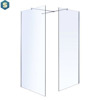 Душевая стенка Volle Walk-In 100x190 18-08-100, прозрачный