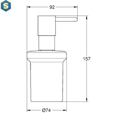 Тримач рідкого мила Grohe Essentials 40394001