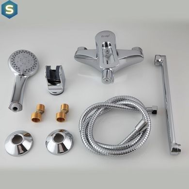 Смеситель для ванны длинный гусак &Oslash;40 Frap 1/8 F2266, Хром