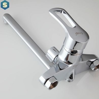 Смеситель для ванны длинный гусак &Oslash;40 Frap 1/8 F2266, Хром