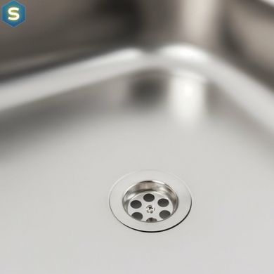 Кухонна мийка з нержавіючої сталі Platinum 8060 L (0,4/120 мм), Нержавіюча сталь