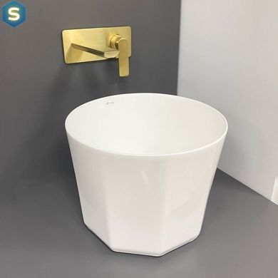 Умывальник VBI Prazzo white накладной VBI-016604, Белый
