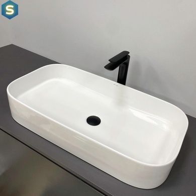 Умывальник VBI Vestone 75 white накладний VBI-017003, Білий