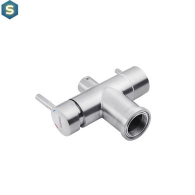 Змішувач для кухні з підключенням до фільтра Kroner KRP Edelstahl Klassisch - ESG03815WHI CV027935, Нержавіюча сталь