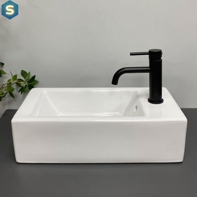 Умывальник VBI Anzi L white накладной подвесной VBI-015619, Белый