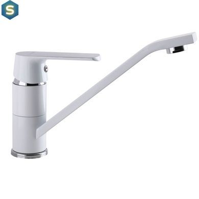 Смеситель для кухни Globus Lux Laguna GLA-0203Q-7-white, Белый