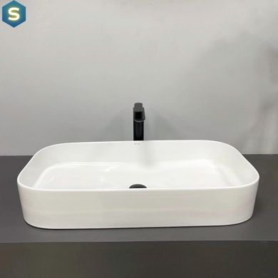 Умывальник VBI Vestone 75 white накладний VBI-017003, Білий